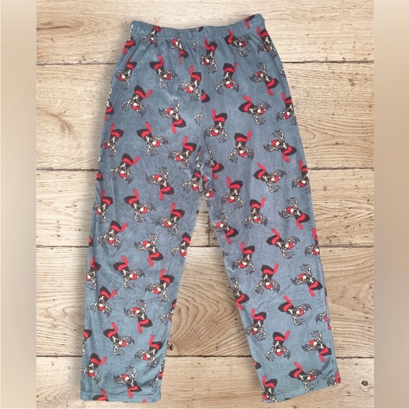 MENS CHRISTMAS REINDEER HOLIDAY PAJAMA SLEEP PANTS SIZE MEDIUM - Picture 3 of 4